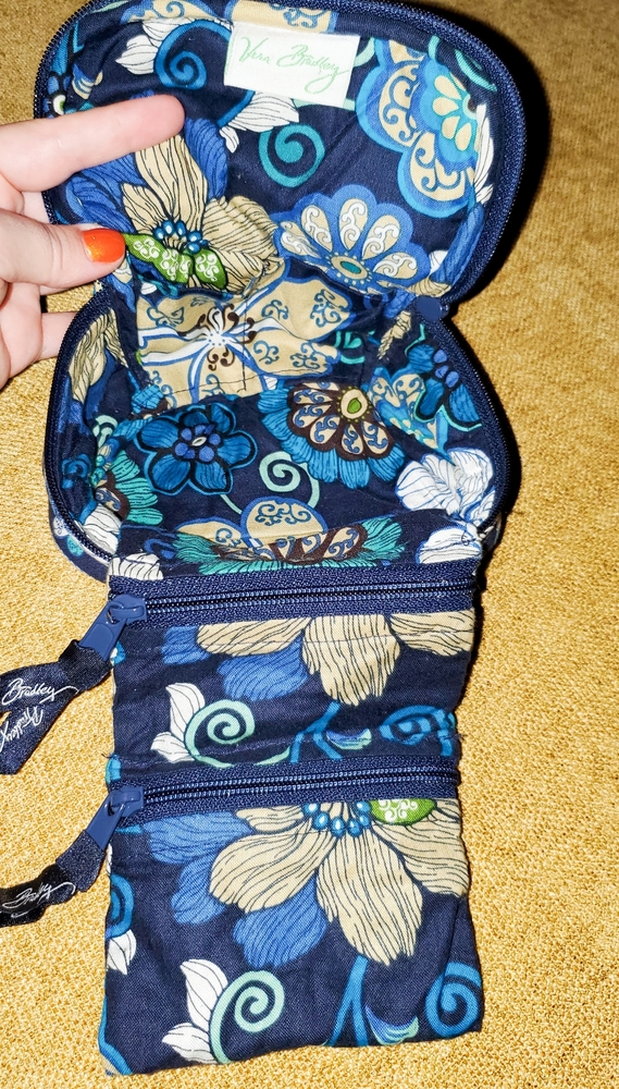 Vera Bradley mini jewlery case